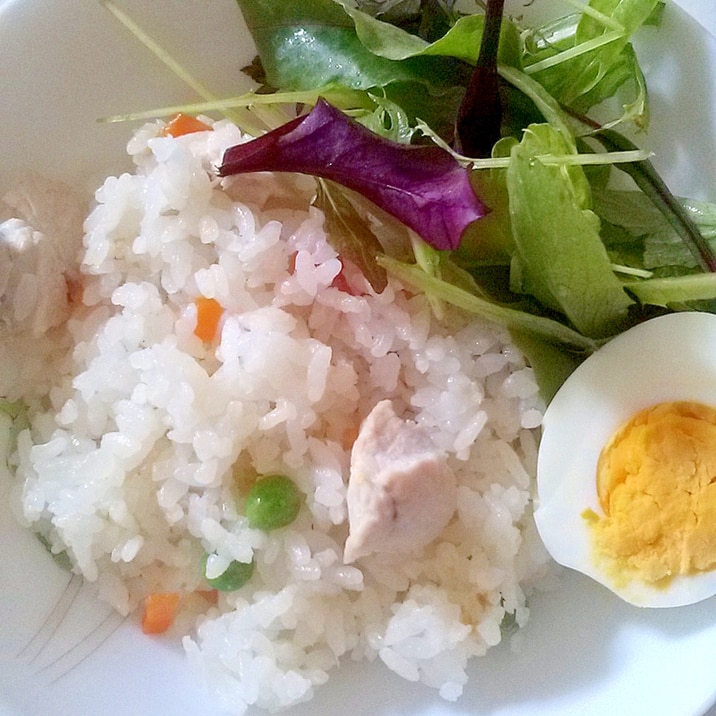 炊飯器de！チキンピラフ